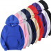 US Fashion Men Plain Pullover Hoodies Casual Hooded Sweatshirts Long Sleeve Tops