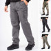 Mens Fleece Lined Thermal Cargo Trousers Pants Elasticated Combat Bottoms M-3XL