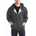 Men's Heavyweight Zip Up Hoodie Jacket Cotton Full Zipper Hooded Sweatshirt Warm