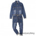 Men Denim Jumpsuit Detachable Jeans Overalls Casual Slim Rompers Cowboy Trousers