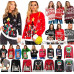 Ladies Women Girls Xmas Christmas Novelty Long Sleeve Jumper Sweater Rudolph Top